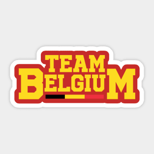 Team Belgium - Summer Olympics Sticker